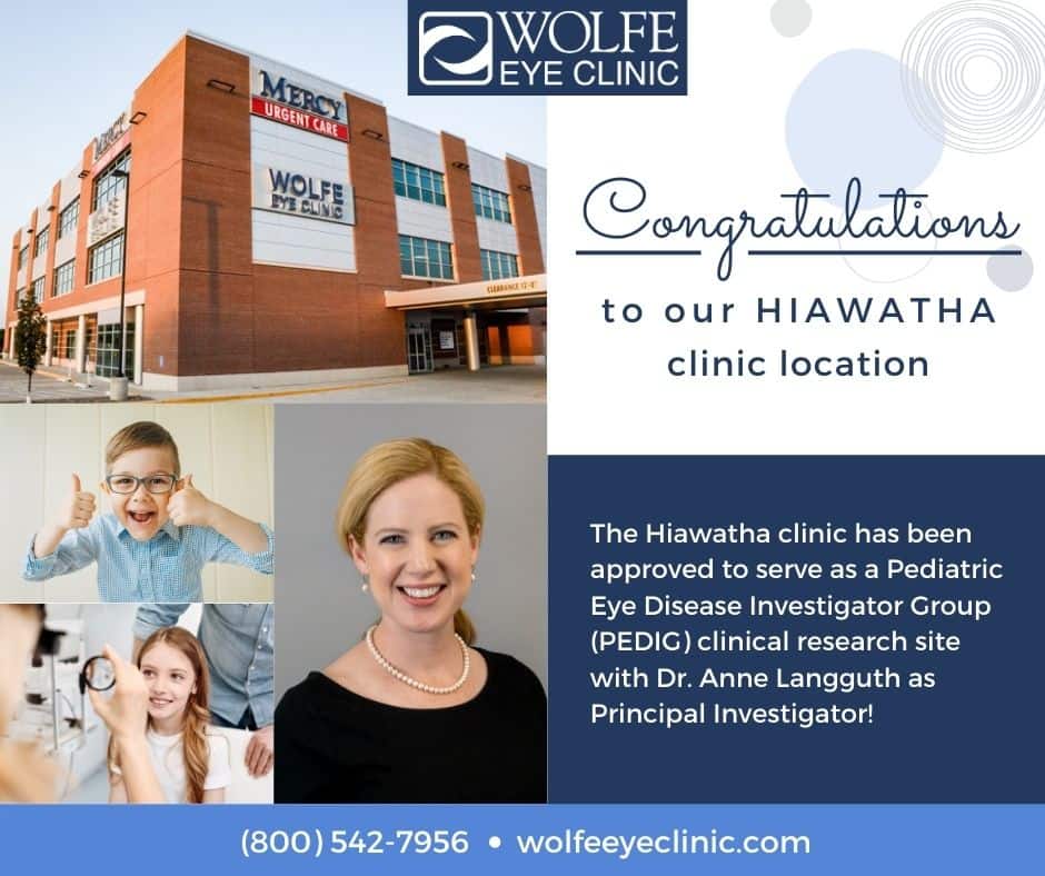 Childhood Eye Disorders | Wolfe Eye Clinic Cedar Rapids Wolfe Eye Clinic Cedar Rapids | Pediatric Eye Disease